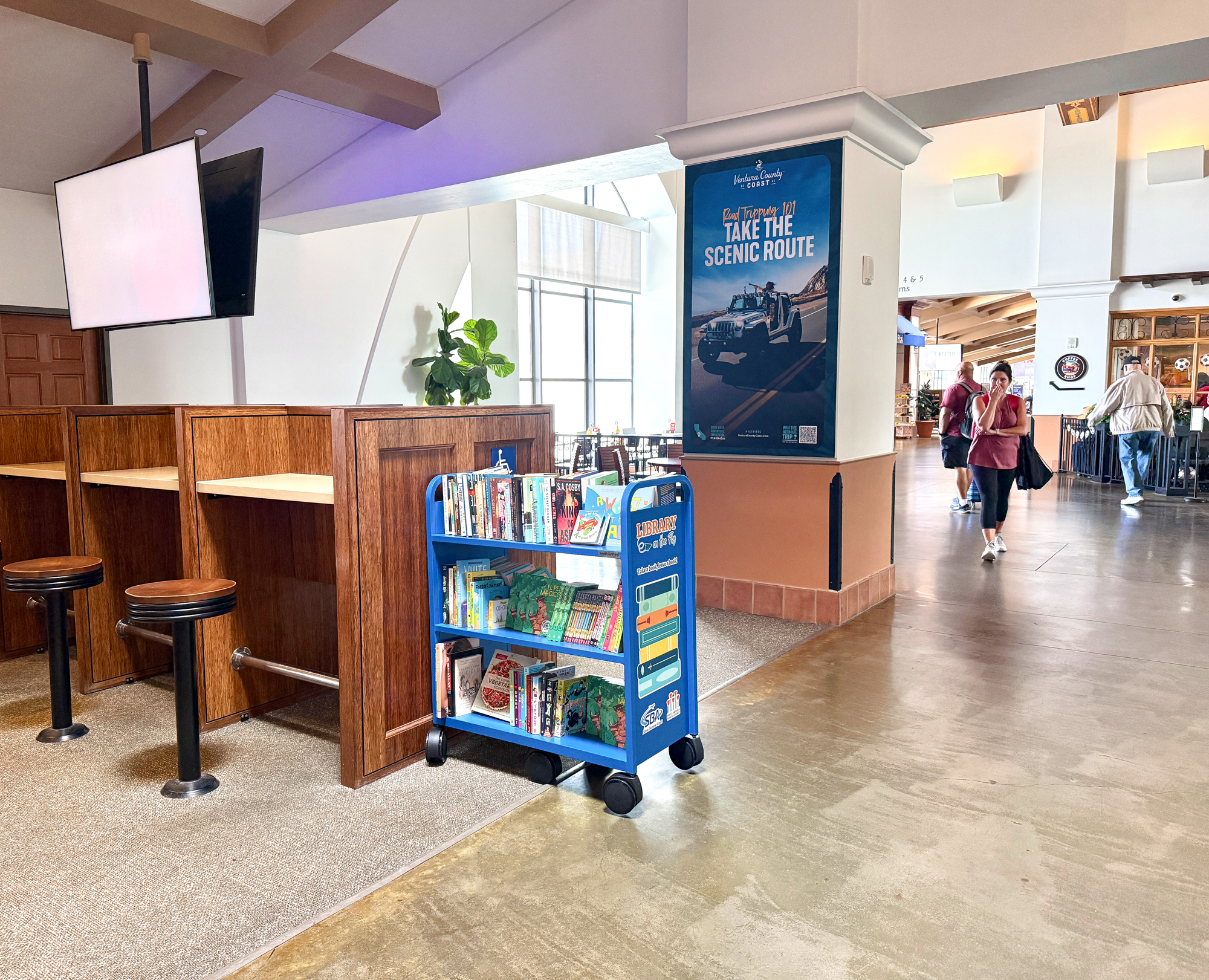 Library on the Fly sits inside the SBA terminal