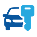 Car rental icon