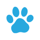Paw print icon
