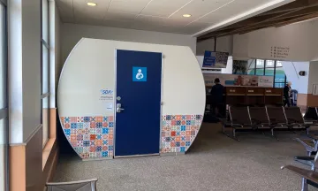 SBA Terminal featuring Lactation Pod