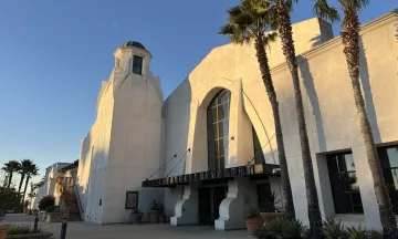 Front entrance of the SBA terminal