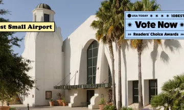 Vote SBA for best small airport. 