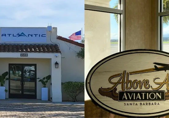 Airport tenants: Atlantic Aviation and Above All Aviation