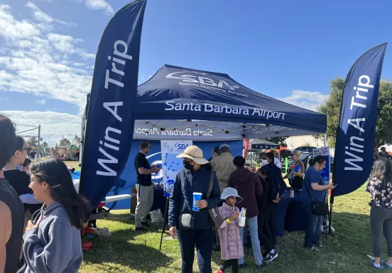 SBA's booth at Lemon Festival