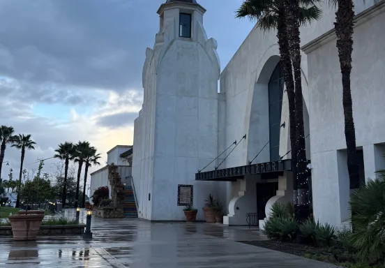 A rainy day at the sba terminal