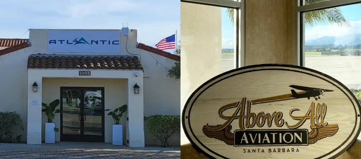 Airport tenants: Atlantic Aviation and Above All Aviation