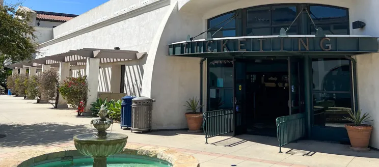 Ticketing entrance of SBA Terminal