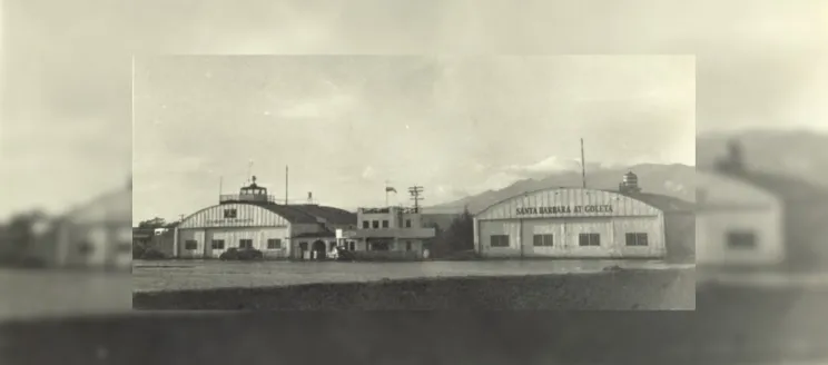 Historic photo of General Western Aero Hangars