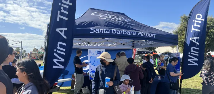 SBA's booth at Lemon Festival