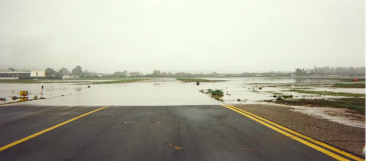 Flooded Taxiway