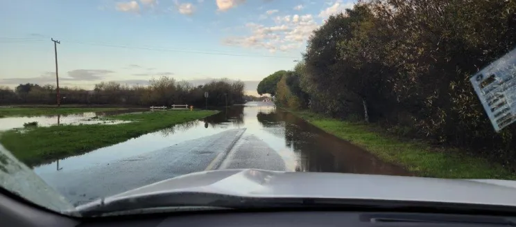 Flooding on Firestone Road