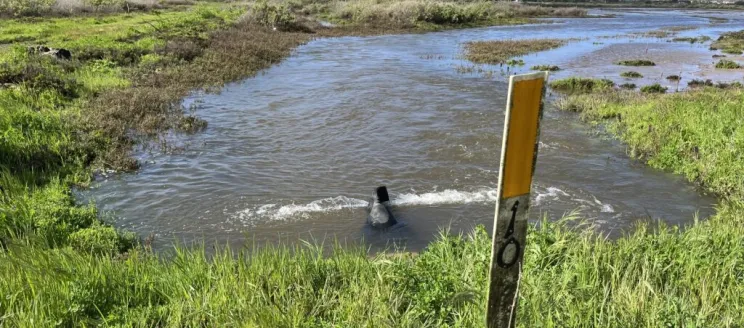 Flooding at Outfall 10