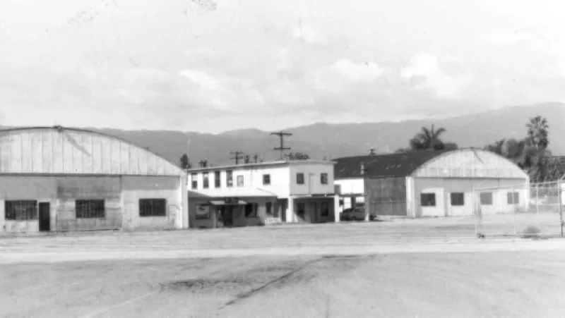 Historic photo of General Western Aero Hangars